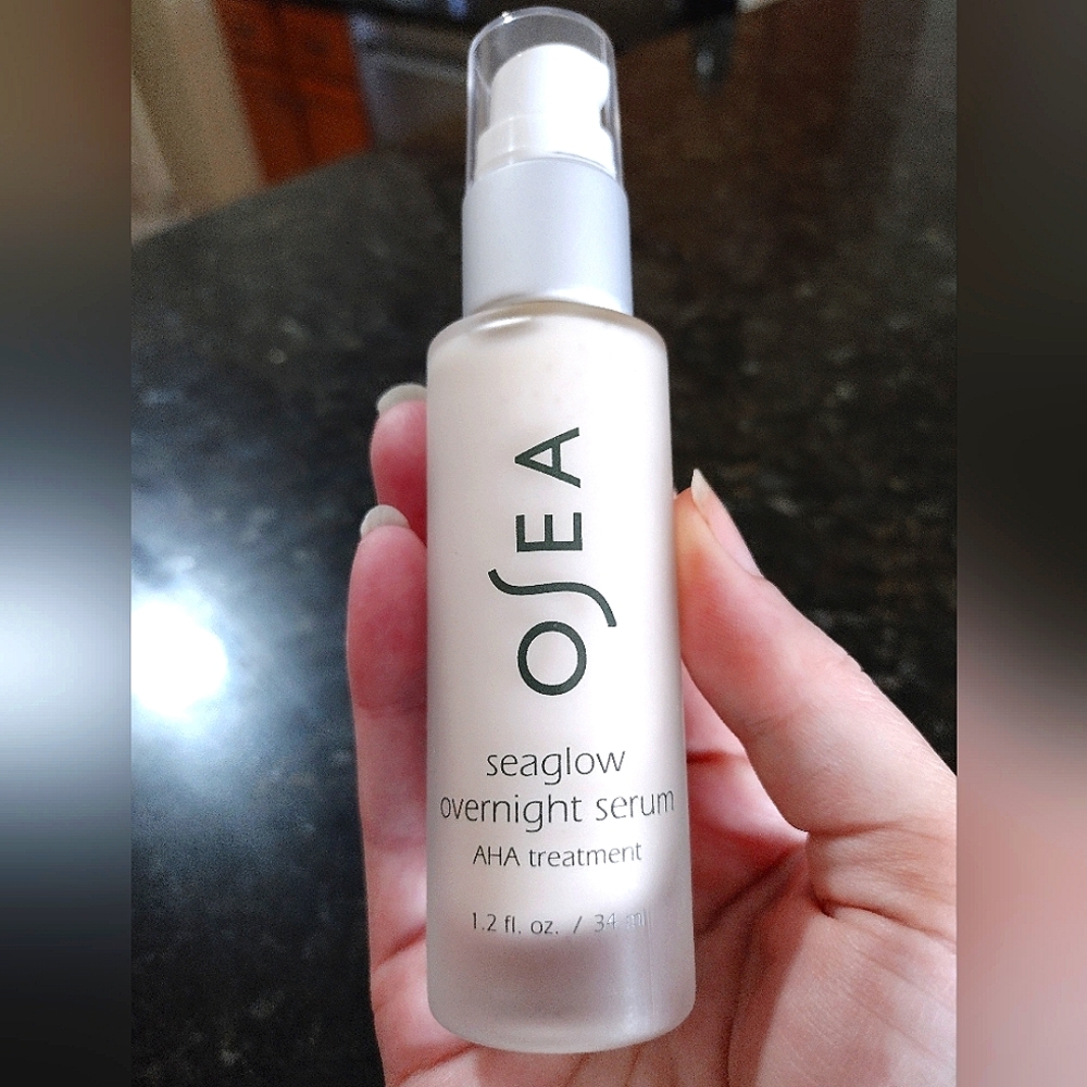 NEW Osea Seaglow Overnight Serum AHA treatment